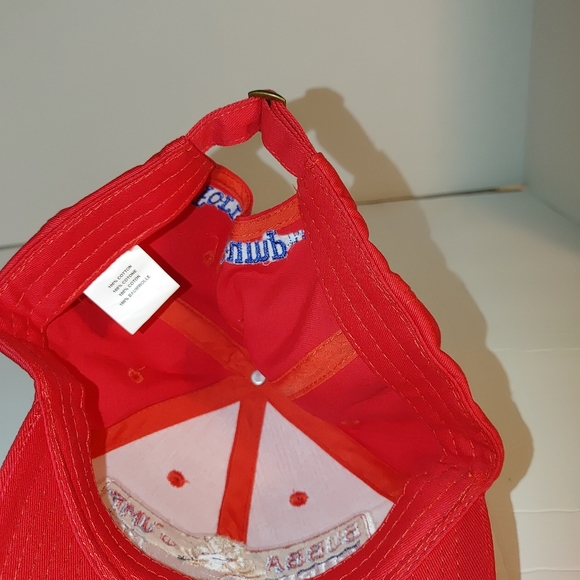 Bubba Gump Shrimp Co Unisex Adult Embroidered Cap Red - Picture 3 of 6